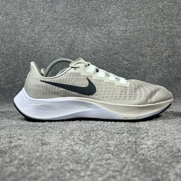 Nike Zoom Pegasus 37 BQ9646-200 Mens Size 11 Stone Tan Beige Running Shoes Used - Picture 1 of 12